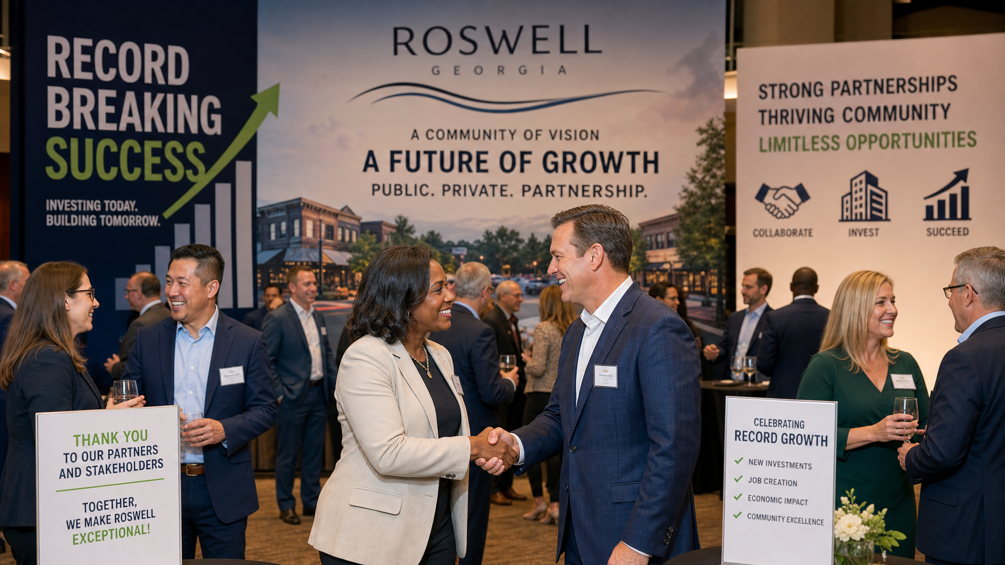 Roswell Inc. Insight 2026 event — record-breaking economic development year in Roswell, Georgia.